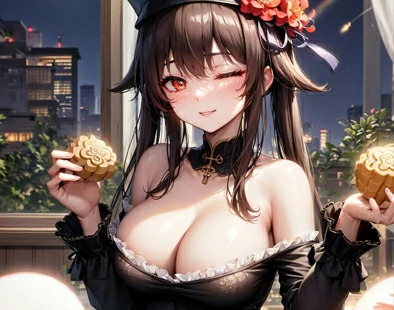 Hutao – Genshin Impact [AI Generated] [80P]