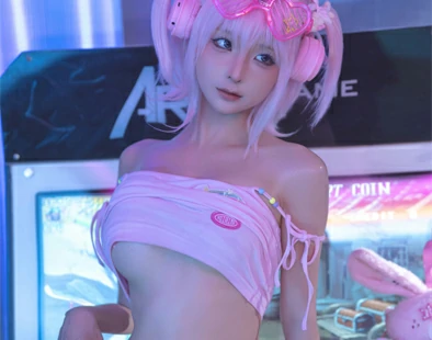 蠢沫沫 – 电竞少女 [342P2V]