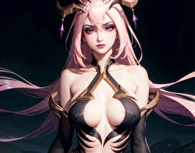 Dark Cosmic Lux – League of Legends [AI Generated] [100P]